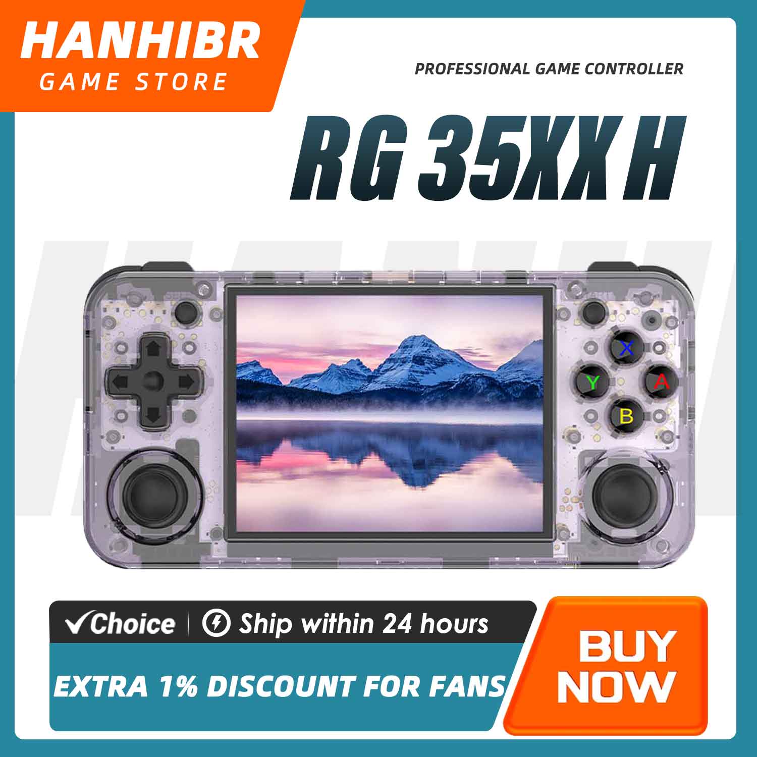 Retro Gaming Qss - ANBERNIC RG35XX H Horizontal Retro Gaming
