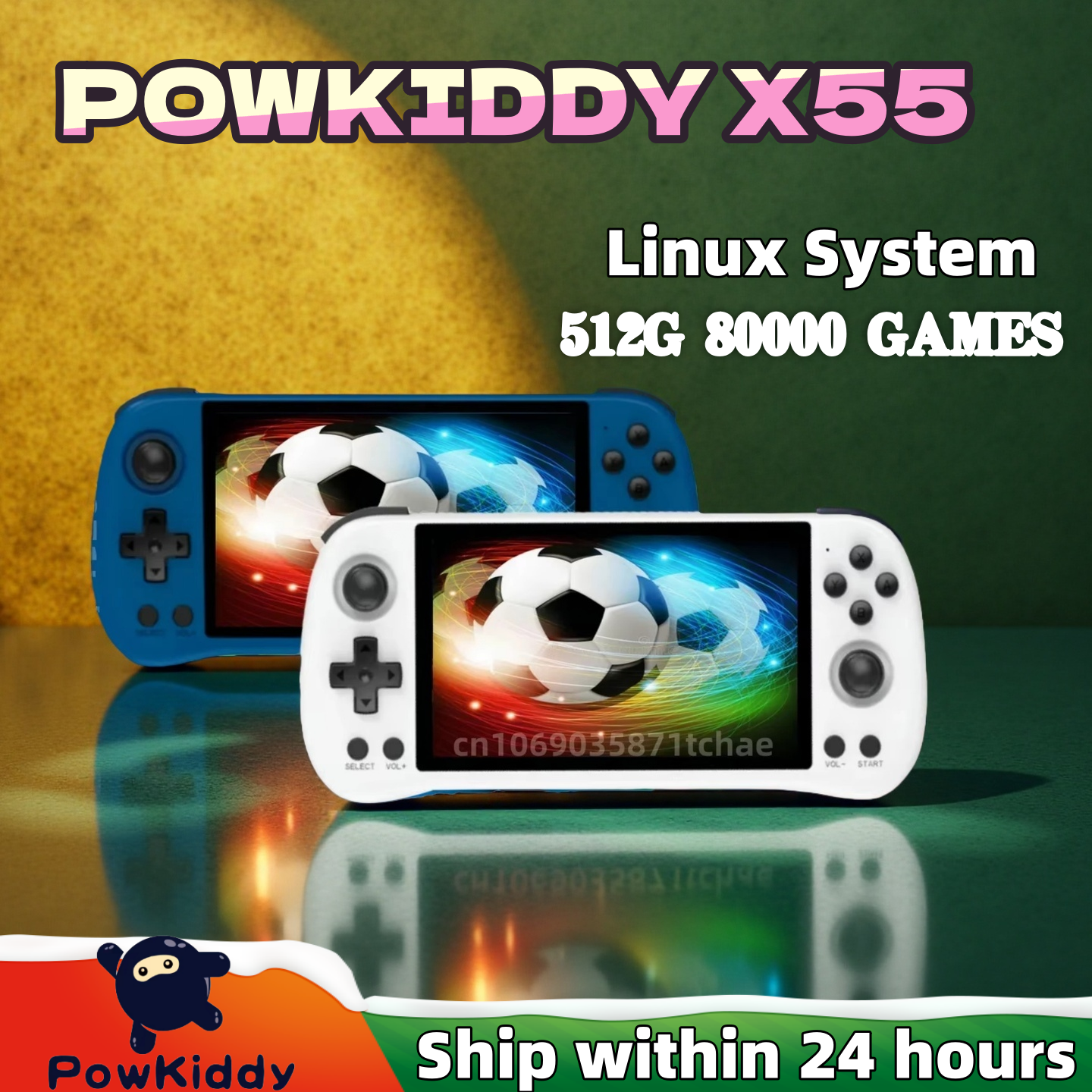 Retro Gaming Best Console - POWKIDDY X55 Handheld Game Console Retro