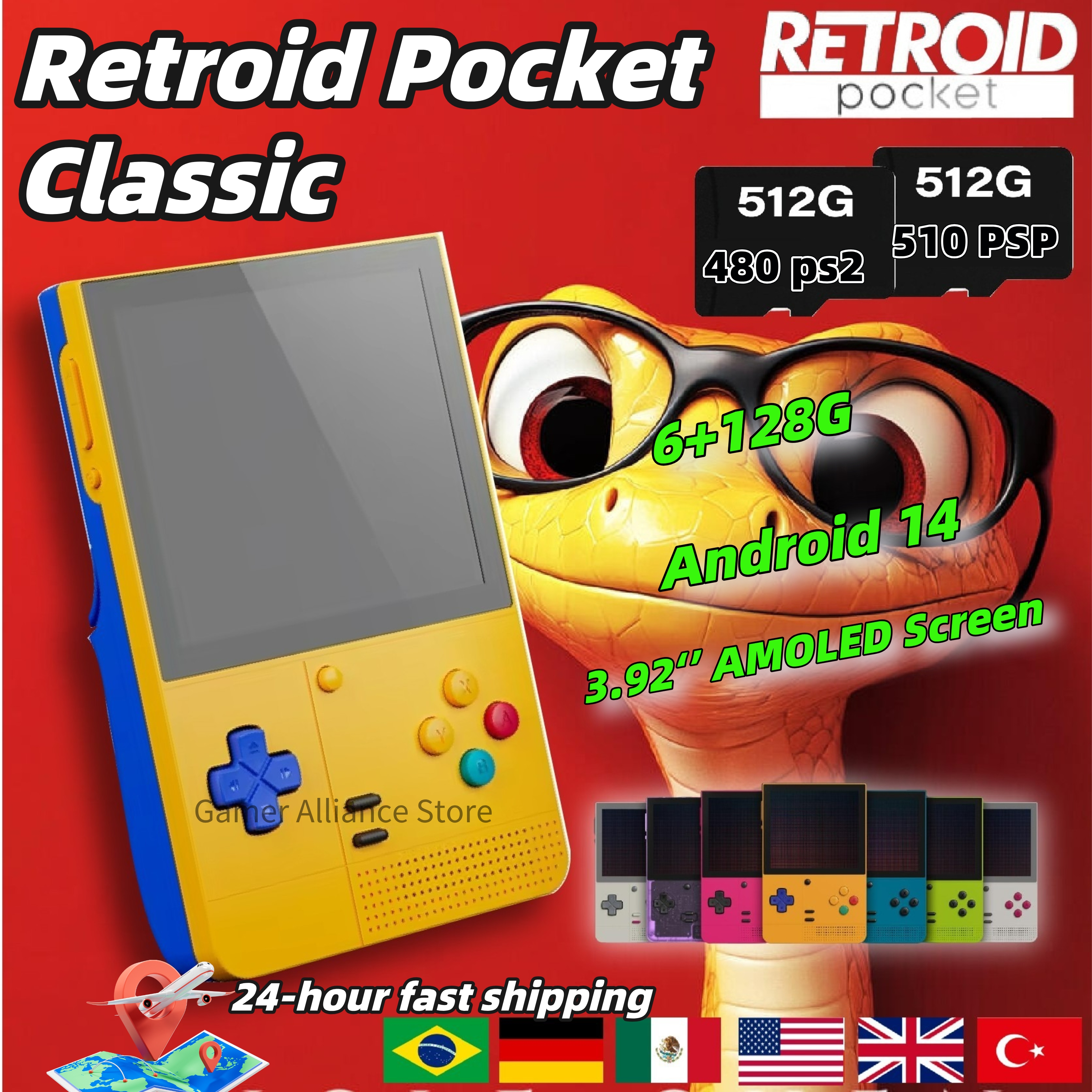 Retro Gaming Best Console - Retroid Pocket Classic RP Classic Retro