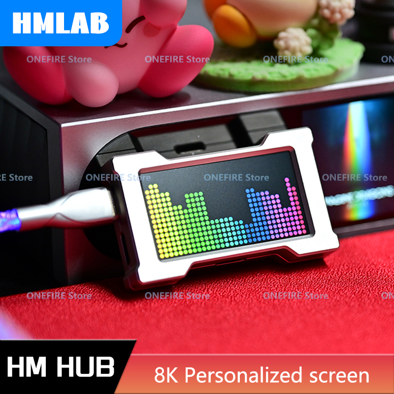 Retro Gaming Accessories - HMLAB ZNEO Aluminum alloy USB Hub