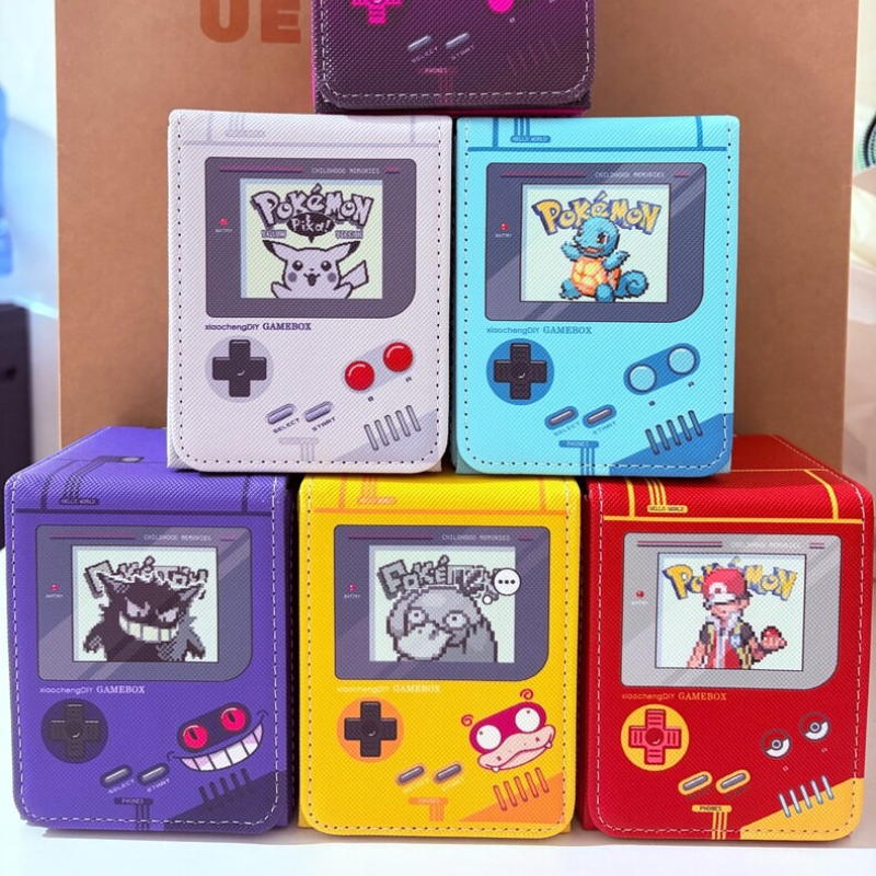 Retro Gaming Box - Pokémon Psyduck Mew Gengar Figure Deck