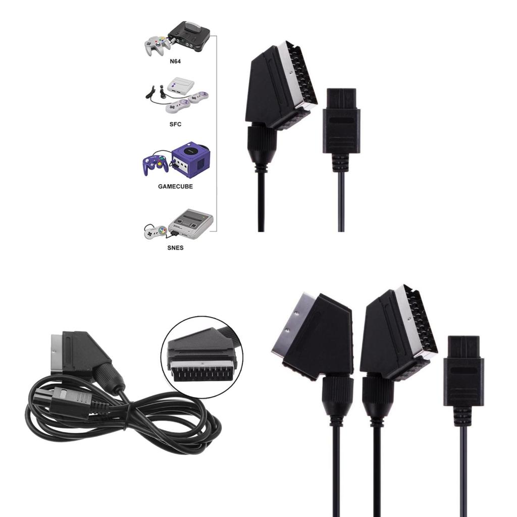 Retro Gaming Universe - AV Connector Cable Retro- Gamepad SCART