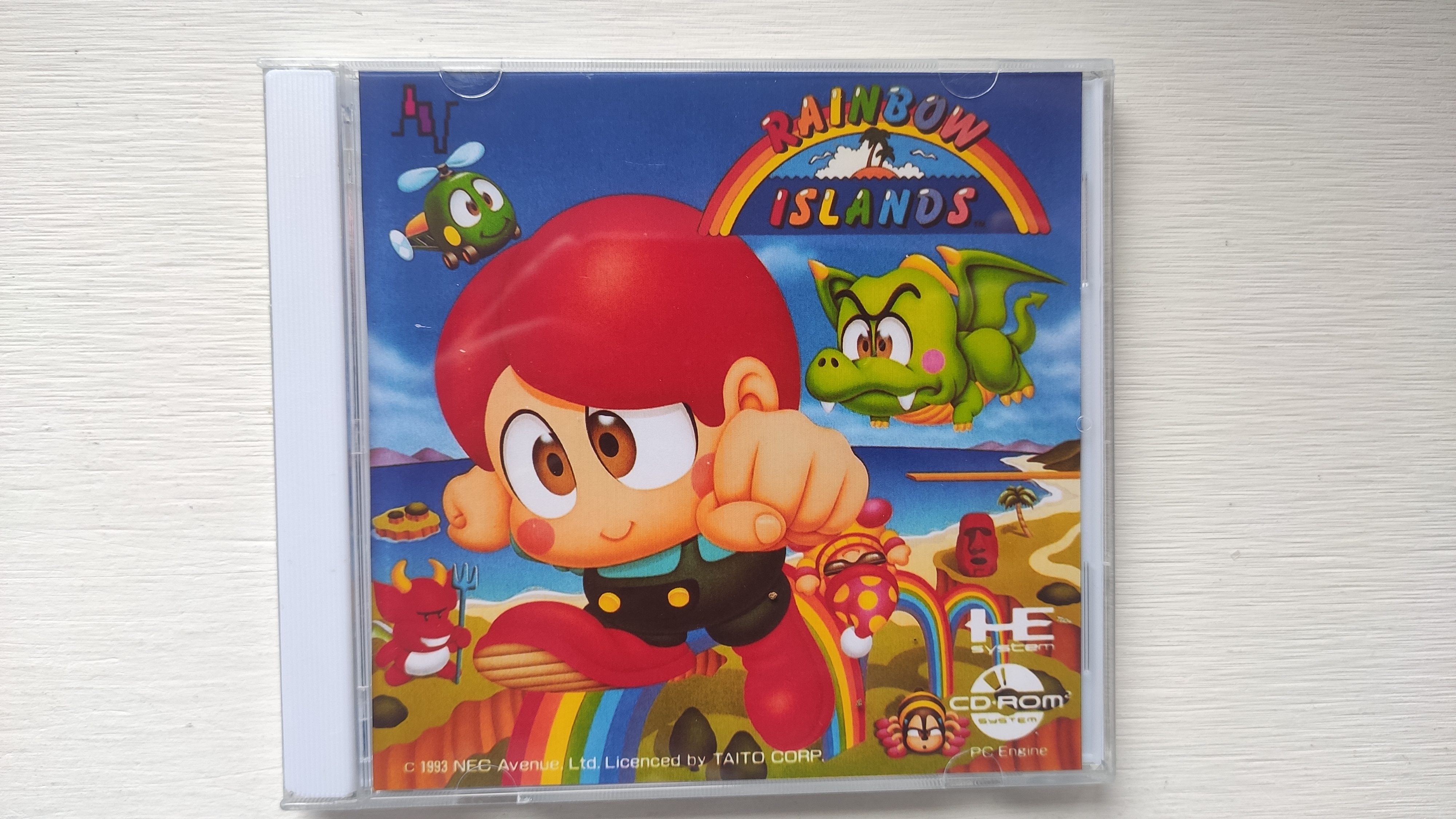 Retro Gaming Best Console - PC engine Copy Disc Game rainbow