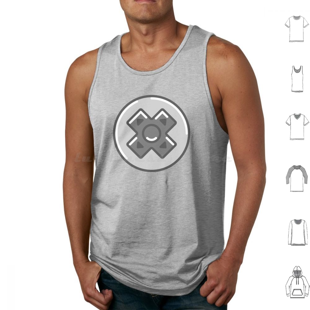 Retro Gaming Icons - D-Pad Icon Tank Tops Vest Sleeveless