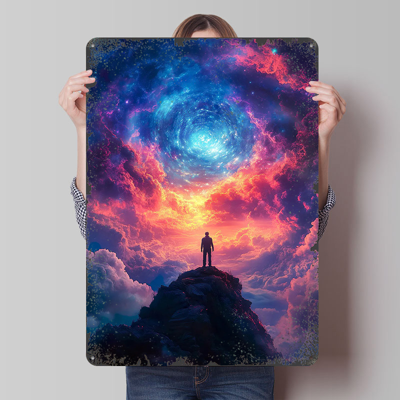 Retro Gaming Universe - Universe Exploration Poster Customized Wall Art