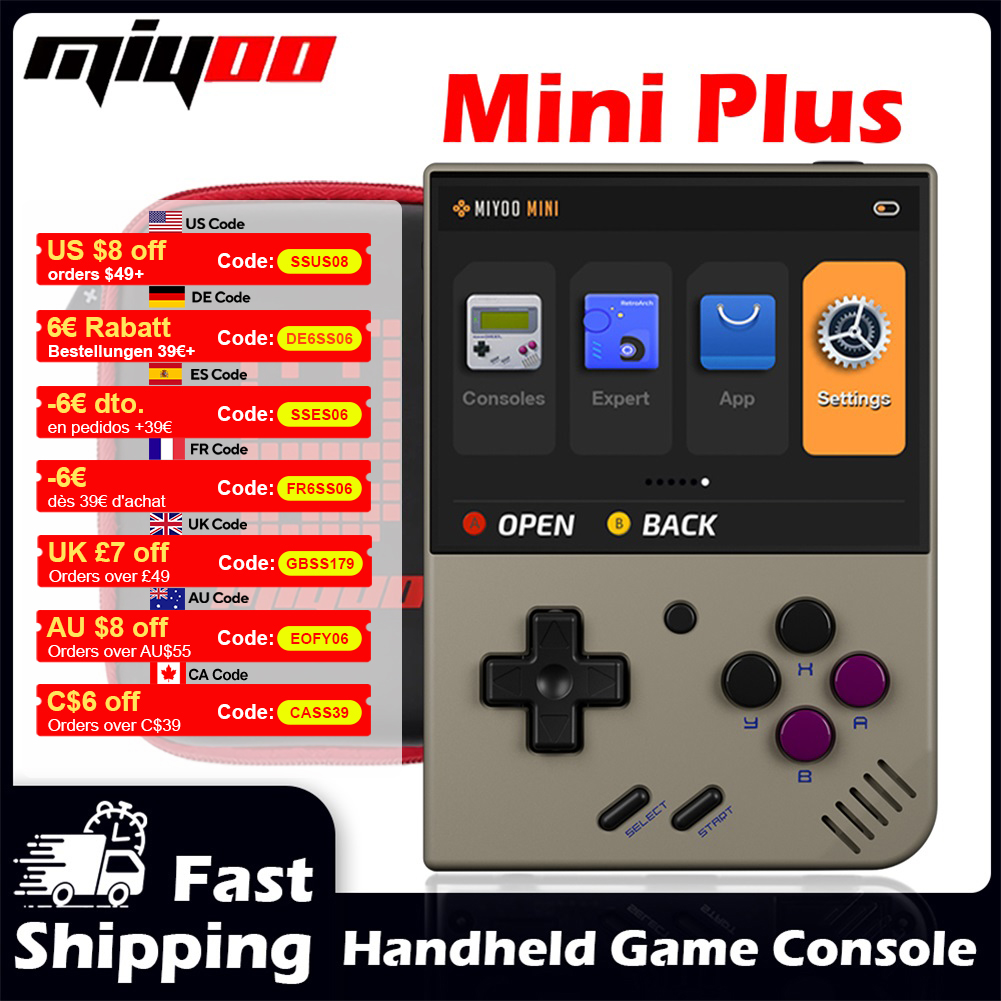 Retro Gaming Devices - MIYOO Mini Plus Handheld Game Console