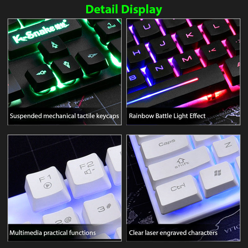 KM320 Keyboard And Mouse Set W - Retro Gaming Accessories ulasan dan harga