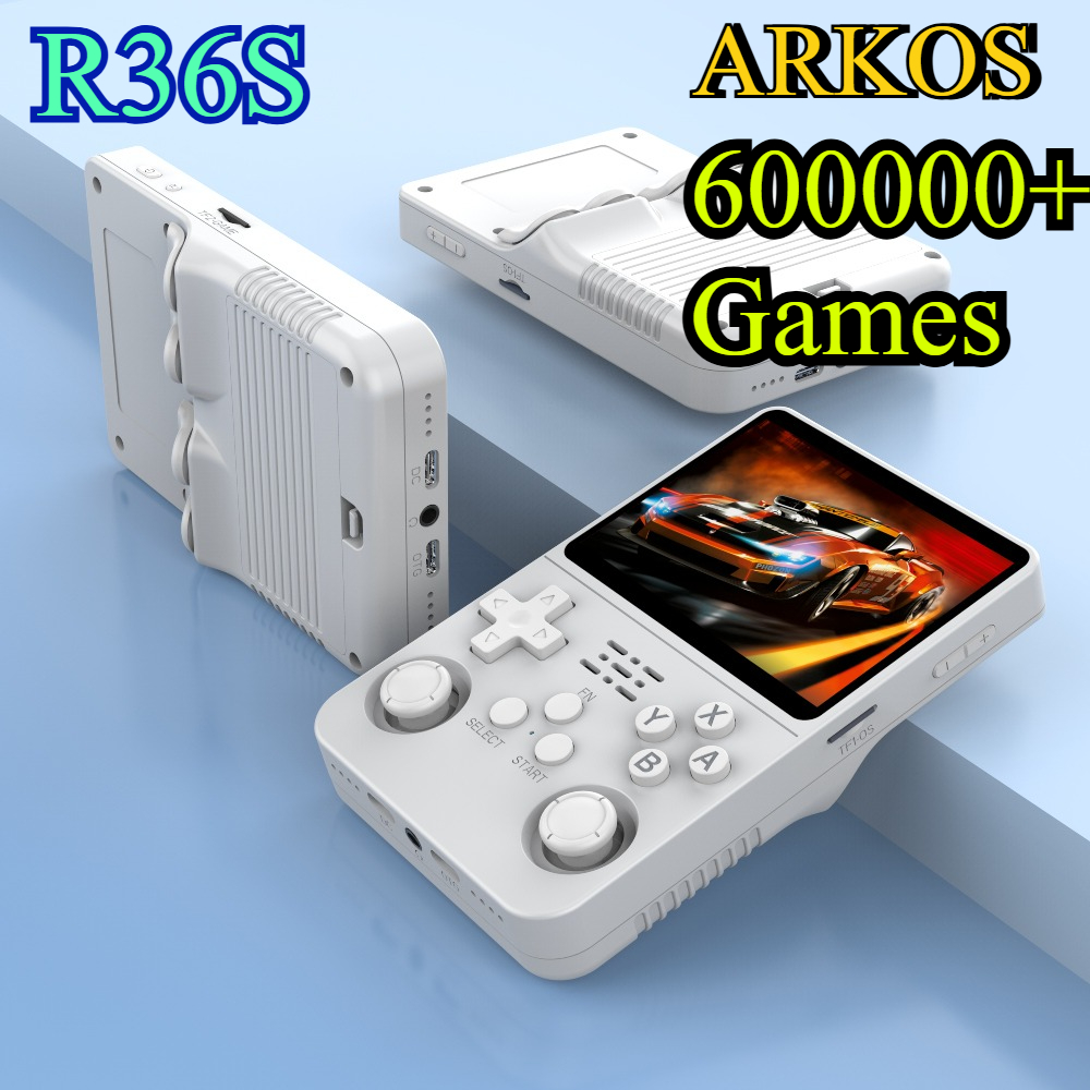 BOYHOM 256G Open Source R36S R - Retro Gaming Devices ulasan dan harga