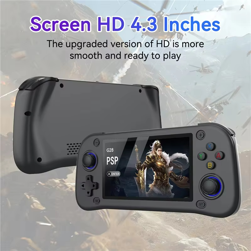 G28 Retro Handheld Video Game  - Retro Gaming Linux ulasan dan harga