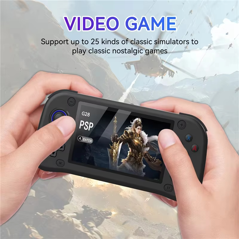 G28 Retro Handheld Video Game  - Retro Gaming Linux ulasan dan harga
