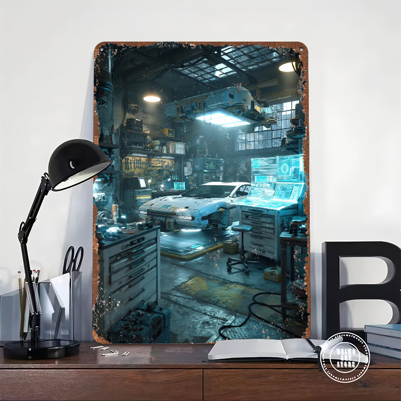 Futuristic Car Repair Garage M - Retro Gaming Repair ulasan dan harga