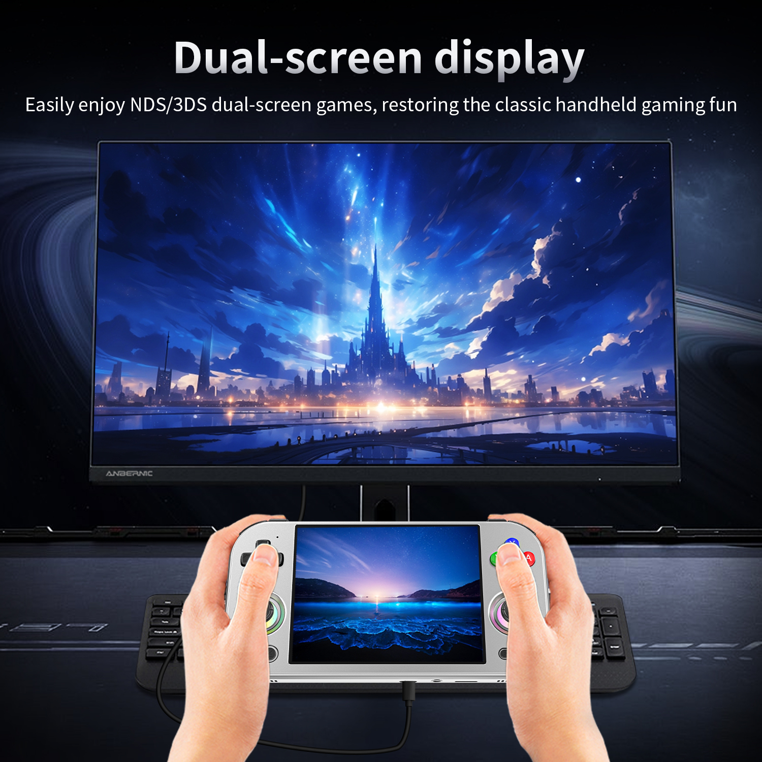 ANBERNIC RG477M RG Slide Retro - Retro Gaming Devices ulasan dan harga