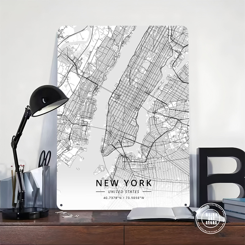 New York United States Printed - Retro Gaming York ulasan dan harga