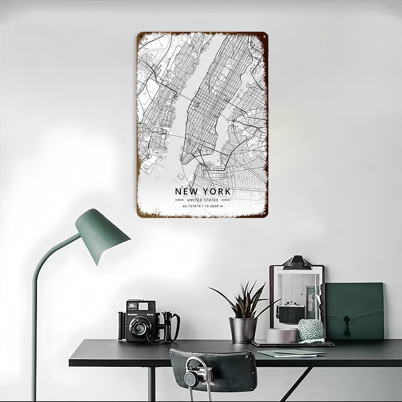 New York United States Printed - Retro Gaming York ulasan dan harga