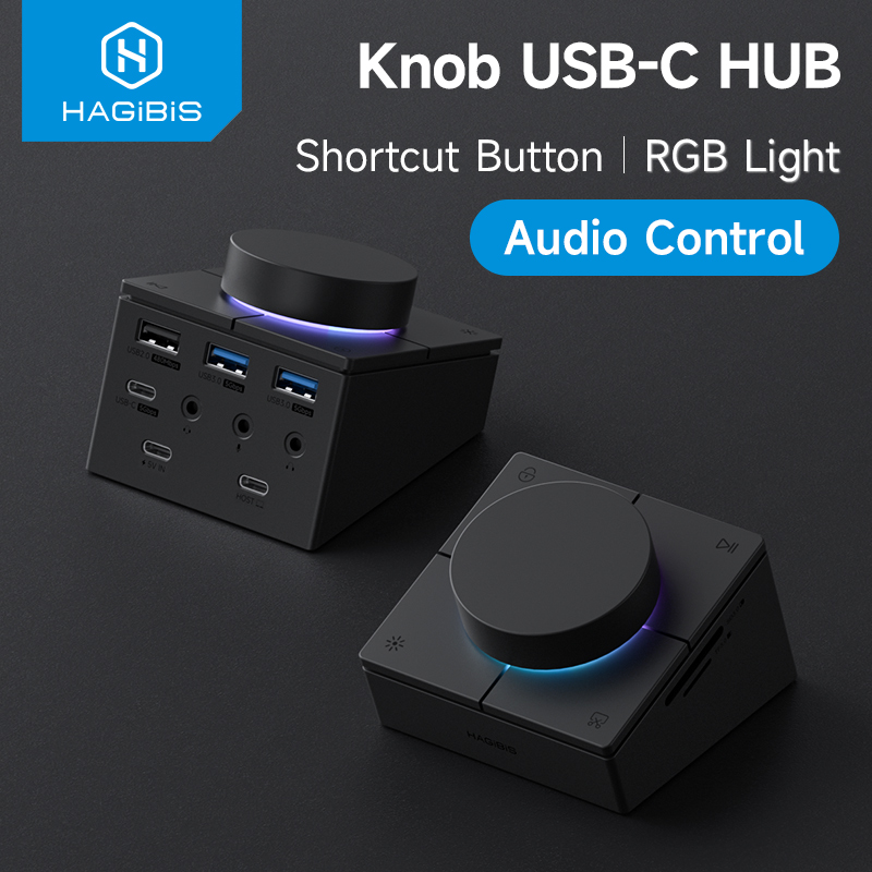 Hagibis Knob USB C Hub With Sh - Retro Gaming Accessories ulasan dan harga