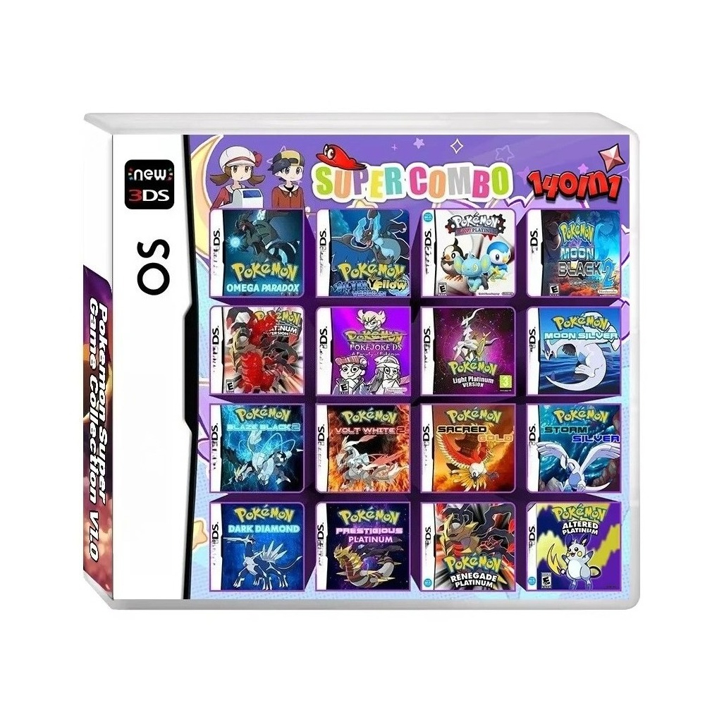 NDS Video Game Cartridge Pokém - Retro Gaming Gif ulasan dan harga