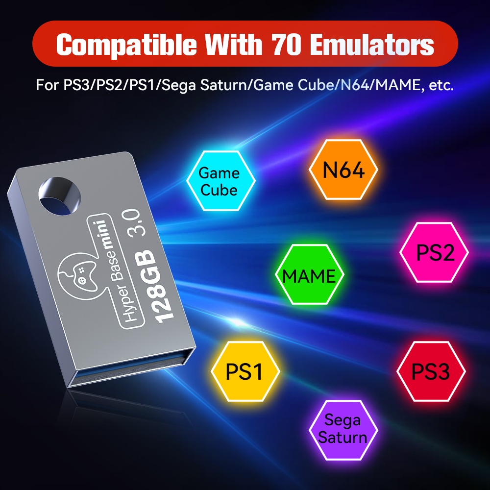 Batocera 128G Gaming Stick Wit - Retro Gaming Stick ulasan dan harga