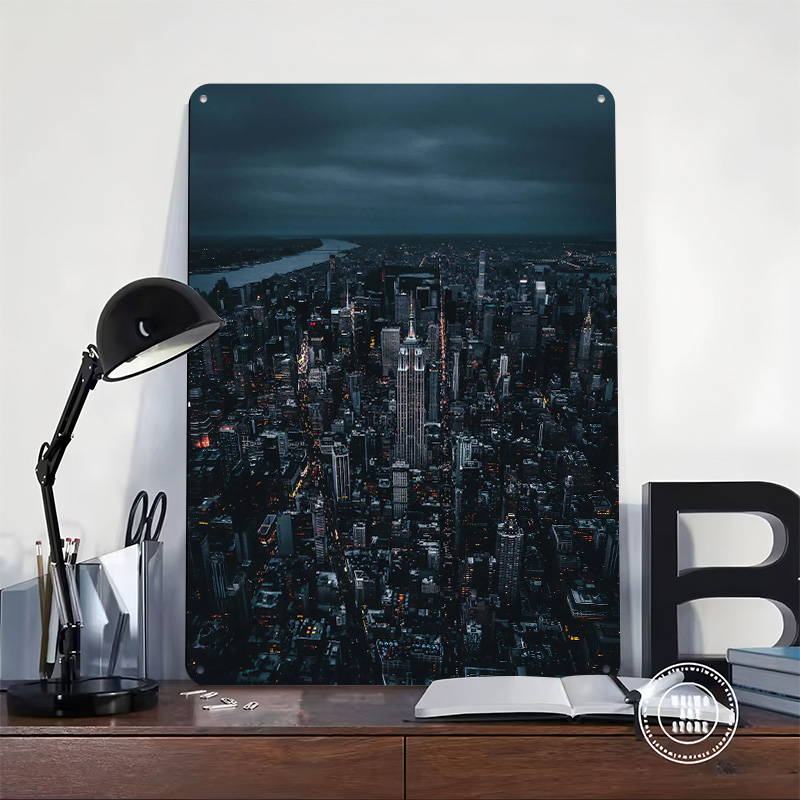 New York City NYC Skyline Meta - Retro Gaming York ulasan dan harga