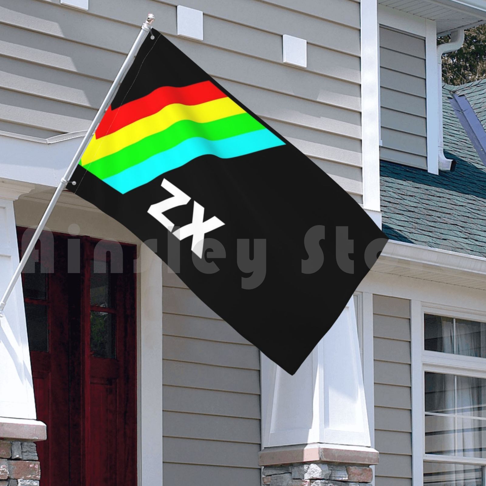 Zx Flag Car Flag Funny Zx Spec - Retro Gaming Zx Spectrum ulasan dan harga