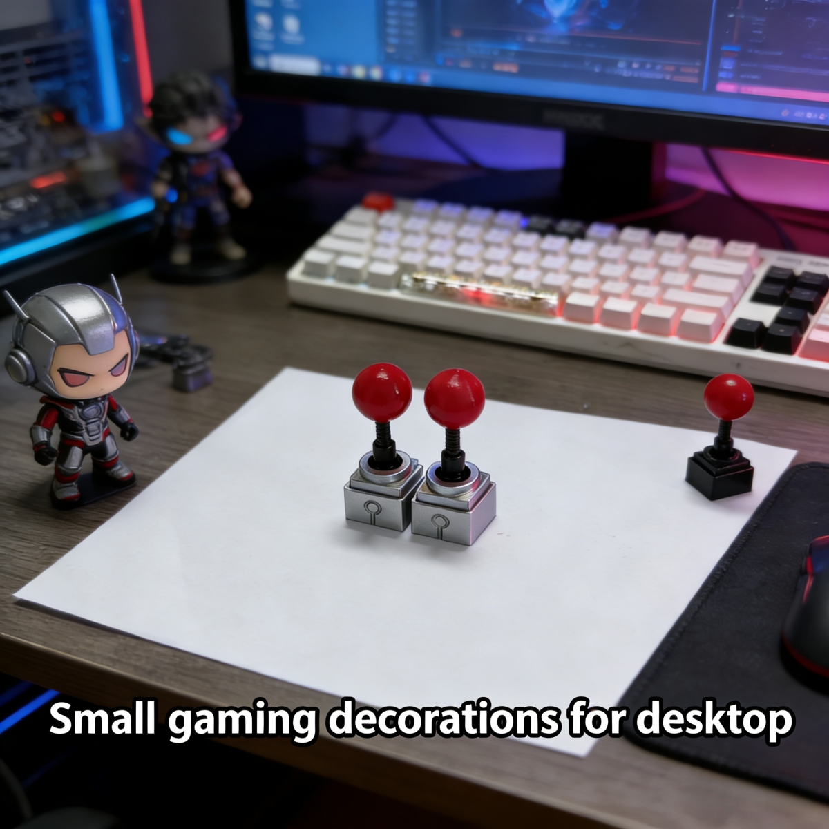 NEW Artisan Keycaps Game Rocke - Retro Gaming Accessories ulasan dan harga