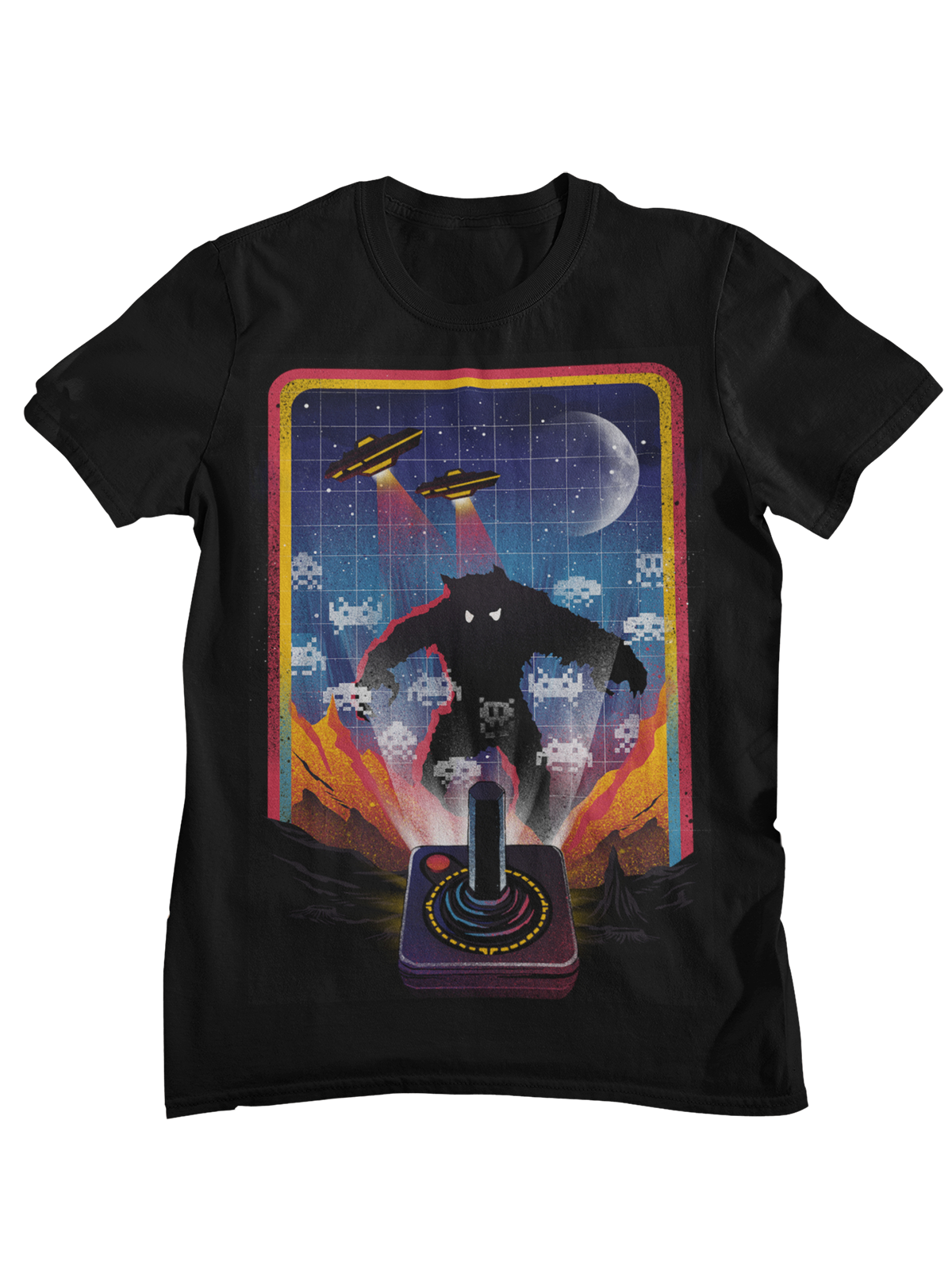 Retro Space Invaders Monster J - Retro Gaming Gamestop ulasan dan harga