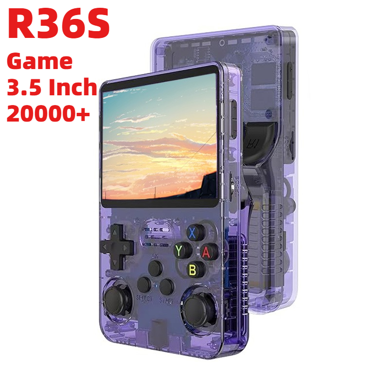 R36S Retro Handheld Game Conso - Retro Gaming Linux ulasan dan harga