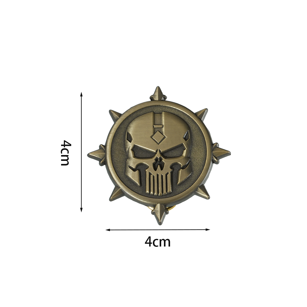 Warhammer 40,000 Logo Badge Sc - Retro Gaming Logo ulasan dan harga