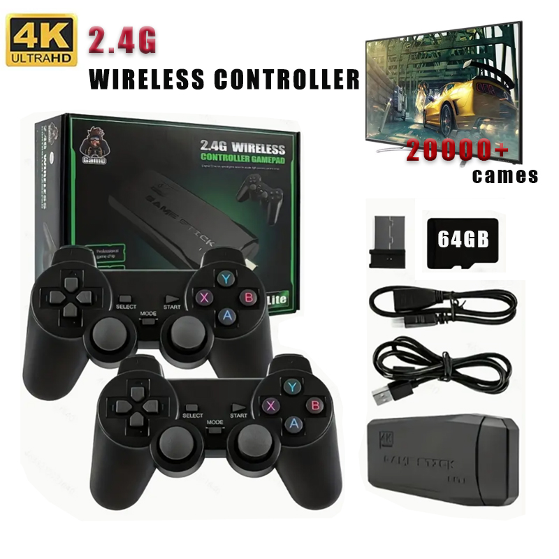 Wireless Video Game Stick 2.4G - Retro Gaming Stick ulasan dan harga