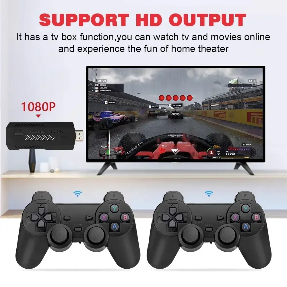 X2 Plus Game Stick 4K HD 2.4G  - Retro Gaming Stick ulasan dan harga