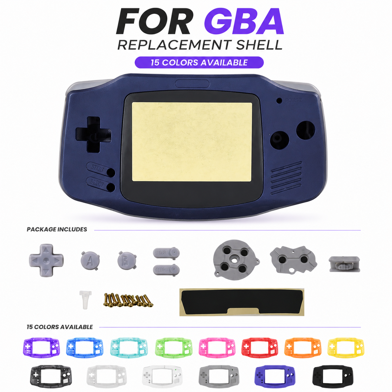 For GBA Replacement Shell Game - Retro Gaming Repair ulasan dan harga