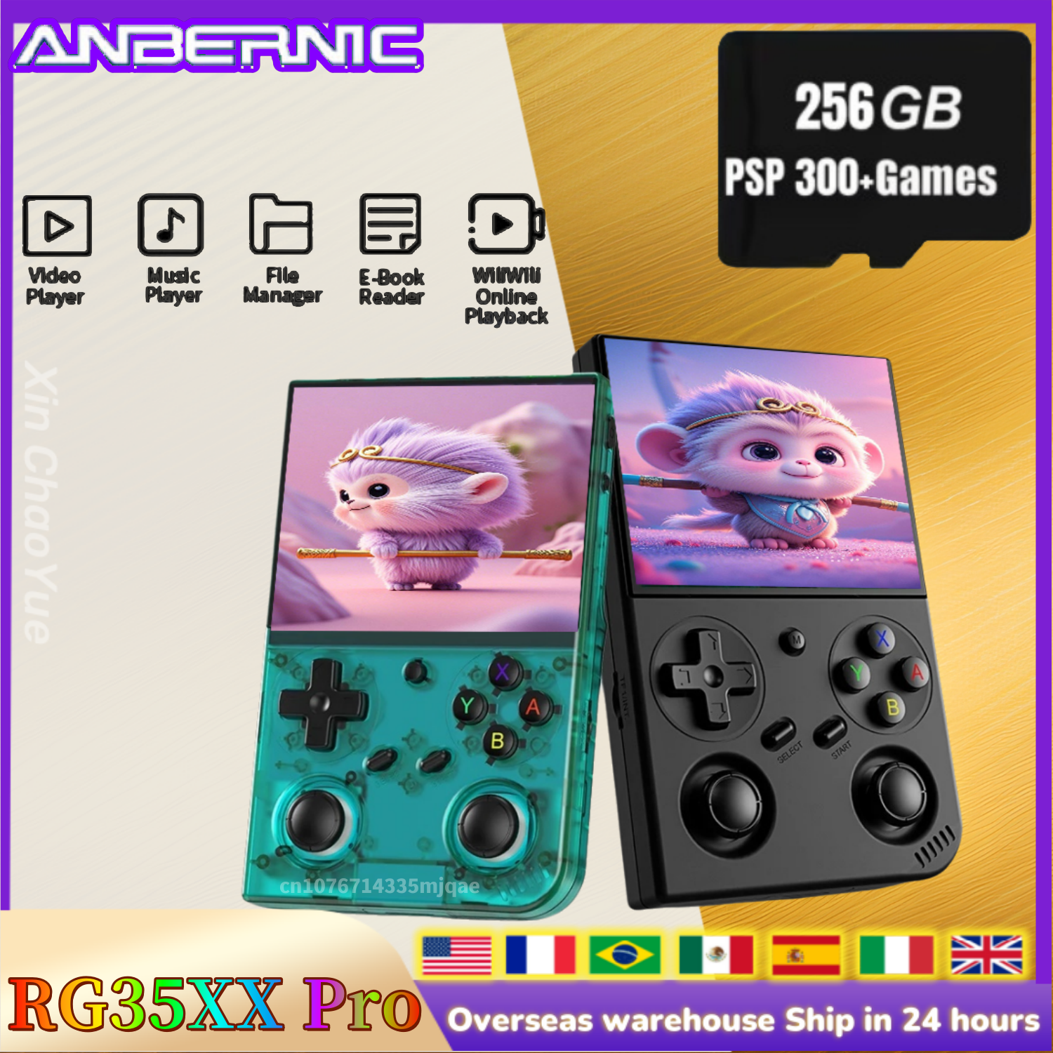 Anbernic RG35XX PRO RG 35XXPRO - Retro Gaming Qss ulasan dan harga