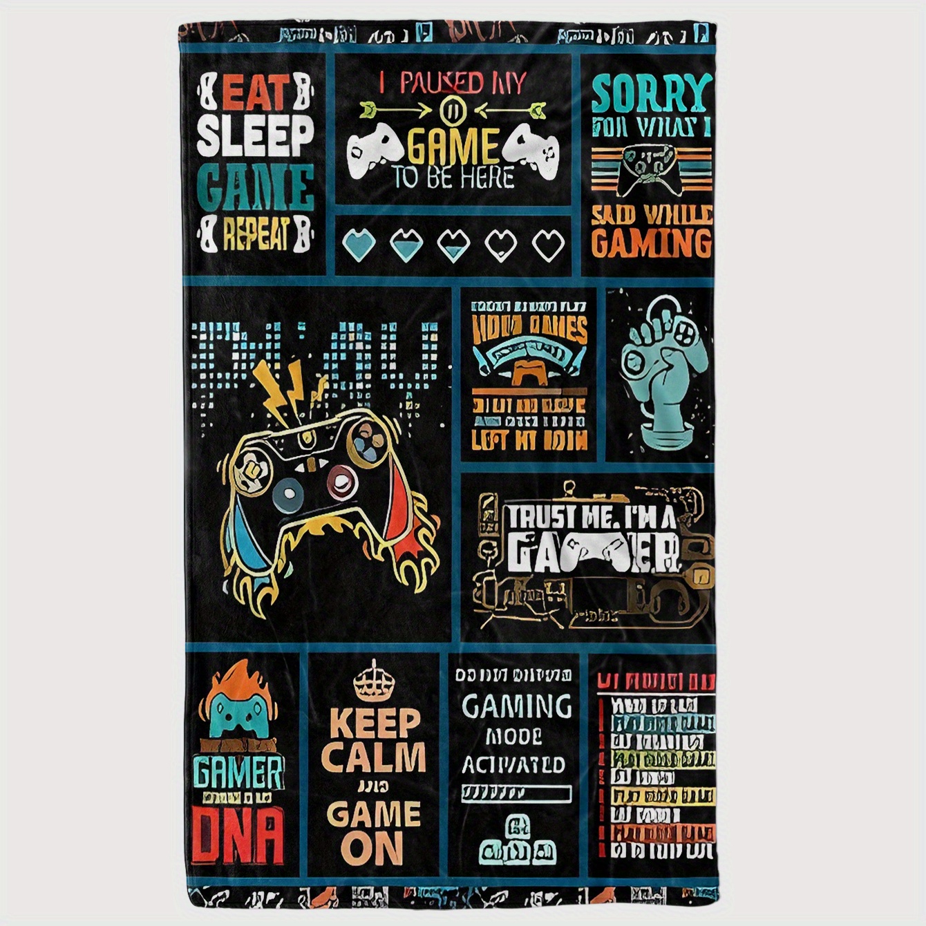 Flannel Blanket Video Game The - Retro Gaming Icons ulasan dan harga