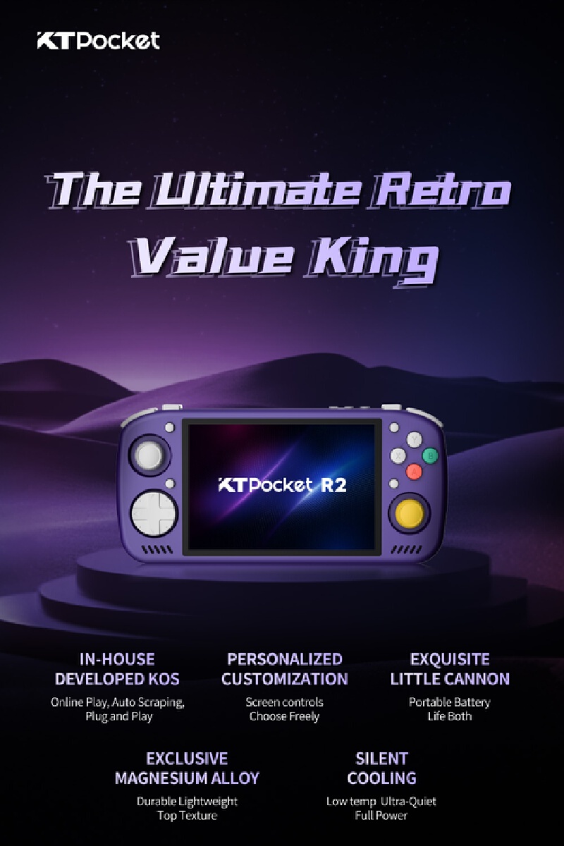 KTPocket R2 KTR2 4:3/3:2 Touch - Retro Gaming Devices ulasan dan harga