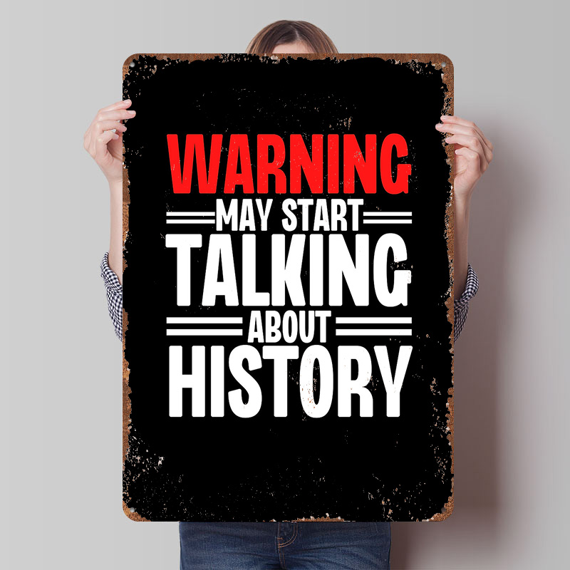 Warning May Start Talking Tin  - Retro Gaming Talk ulasan dan harga