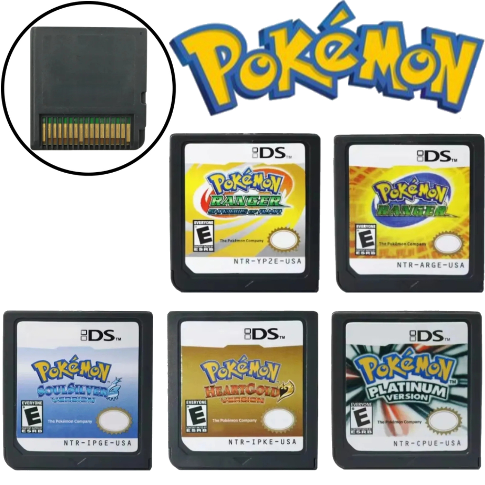 Pokemon DS Game Cartridge Hear - Retro Gaming Pokemon ulasan dan harga