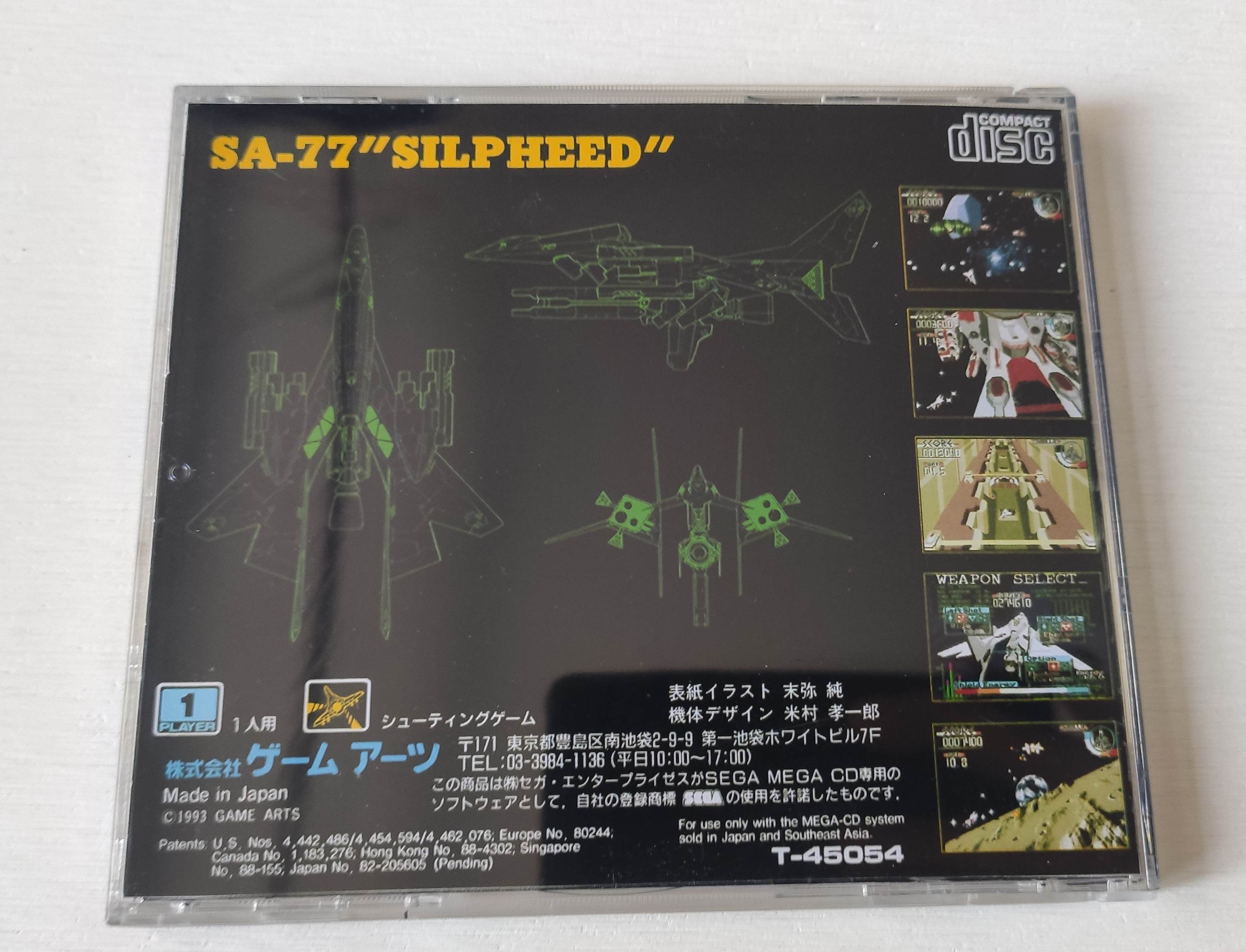 Mega CD Copy Disc Silpeed Game - Retro Gaming Box ulasan dan harga