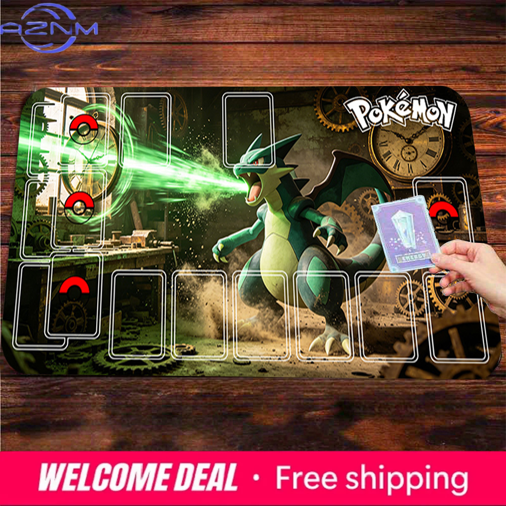 Retro Steampunk Green Dragon P - Retro Gaming Pokemon ulasan dan harga