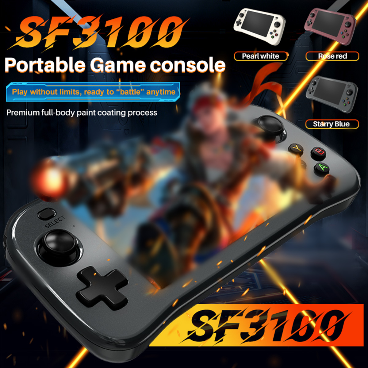 SF3100 Portable Handheld Game  - Retro Gaming Devices ulasan dan harga