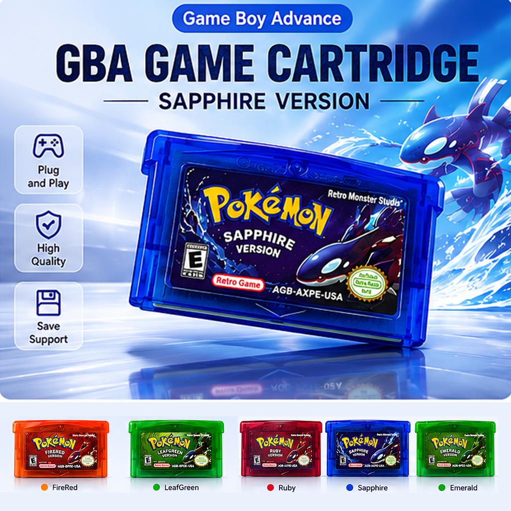 Classic Pixel RPG Cartridge Fo - Retro Gaming Pokemon ulasan dan harga