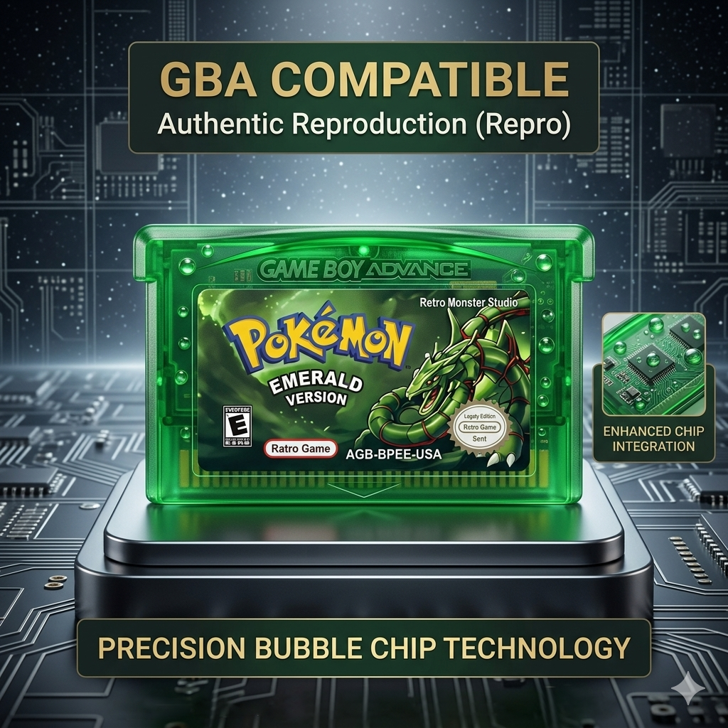 Classic Pixel RPG Cartridge Fo - Retro Gaming Pokemon ulasan dan harga