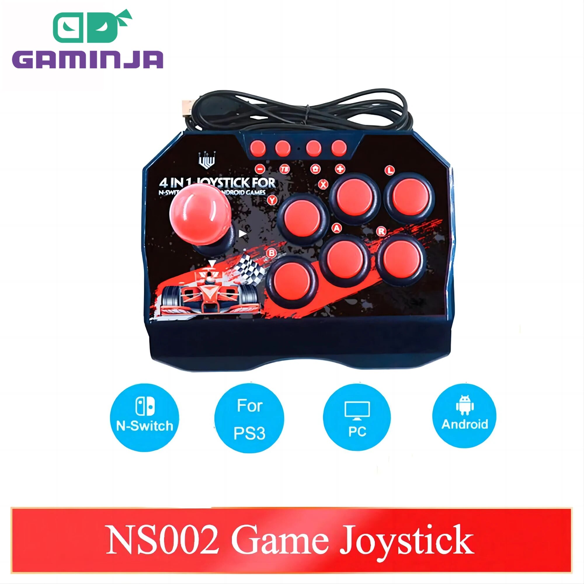 GAMINJA NS002 4 In 1 Retro Arc - Nes Controller Usb ulasan dan harga