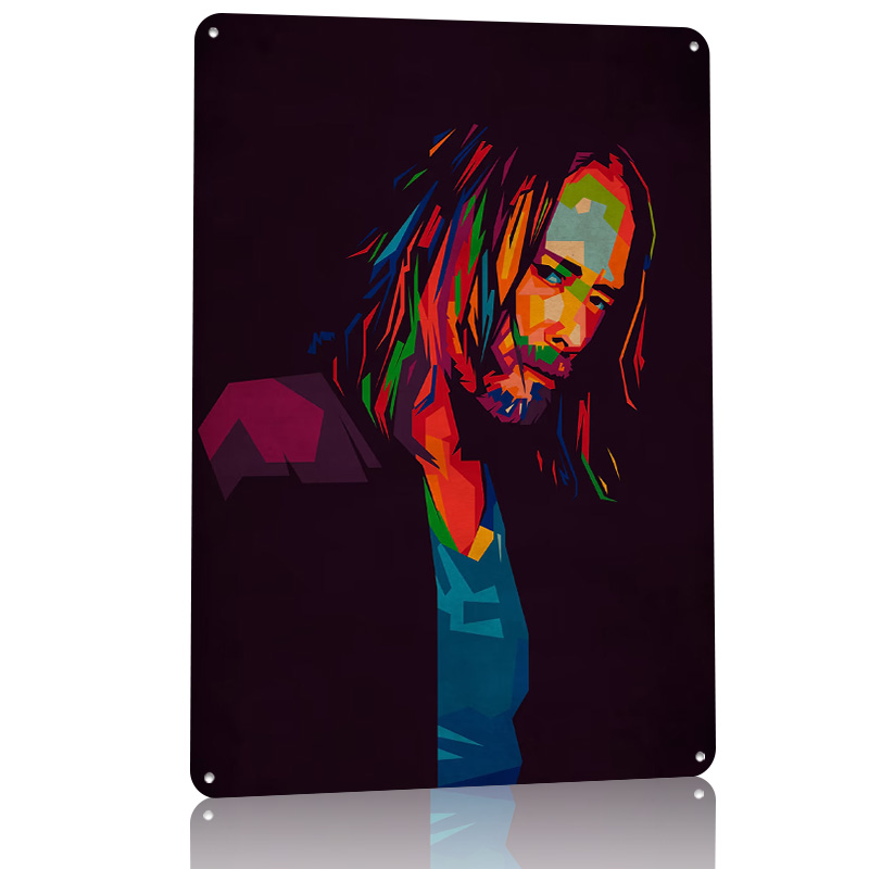 Thom Yorke Metal Poster Custom - Retro Gaming York ulasan dan harga