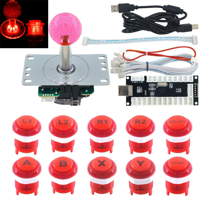 DIY Arcade Joystick Kit with U - Retro Gaming Years ulasan dan harga
