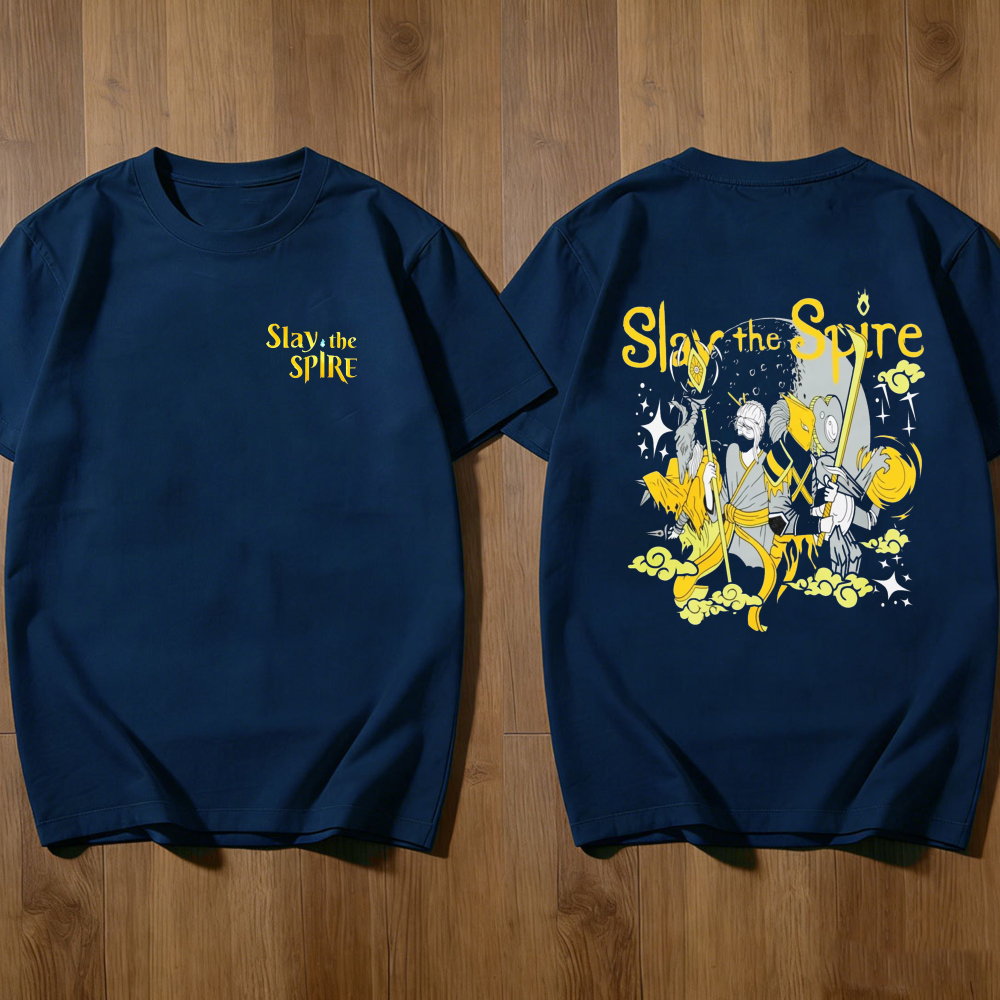 Slay The Spire Double Sided T- - Retro Gaming Icons ulasan dan harga