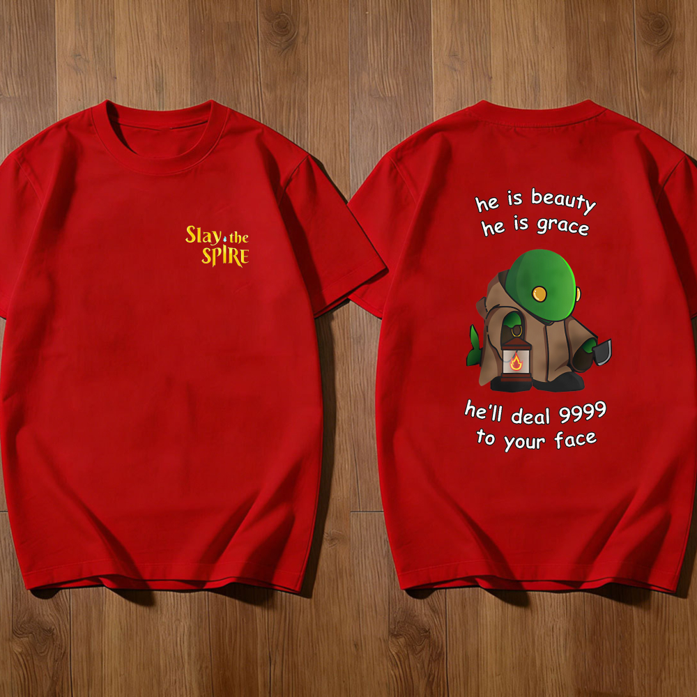 Slay The Spire Double Sided T- - Retro Gaming Icons ulasan dan harga