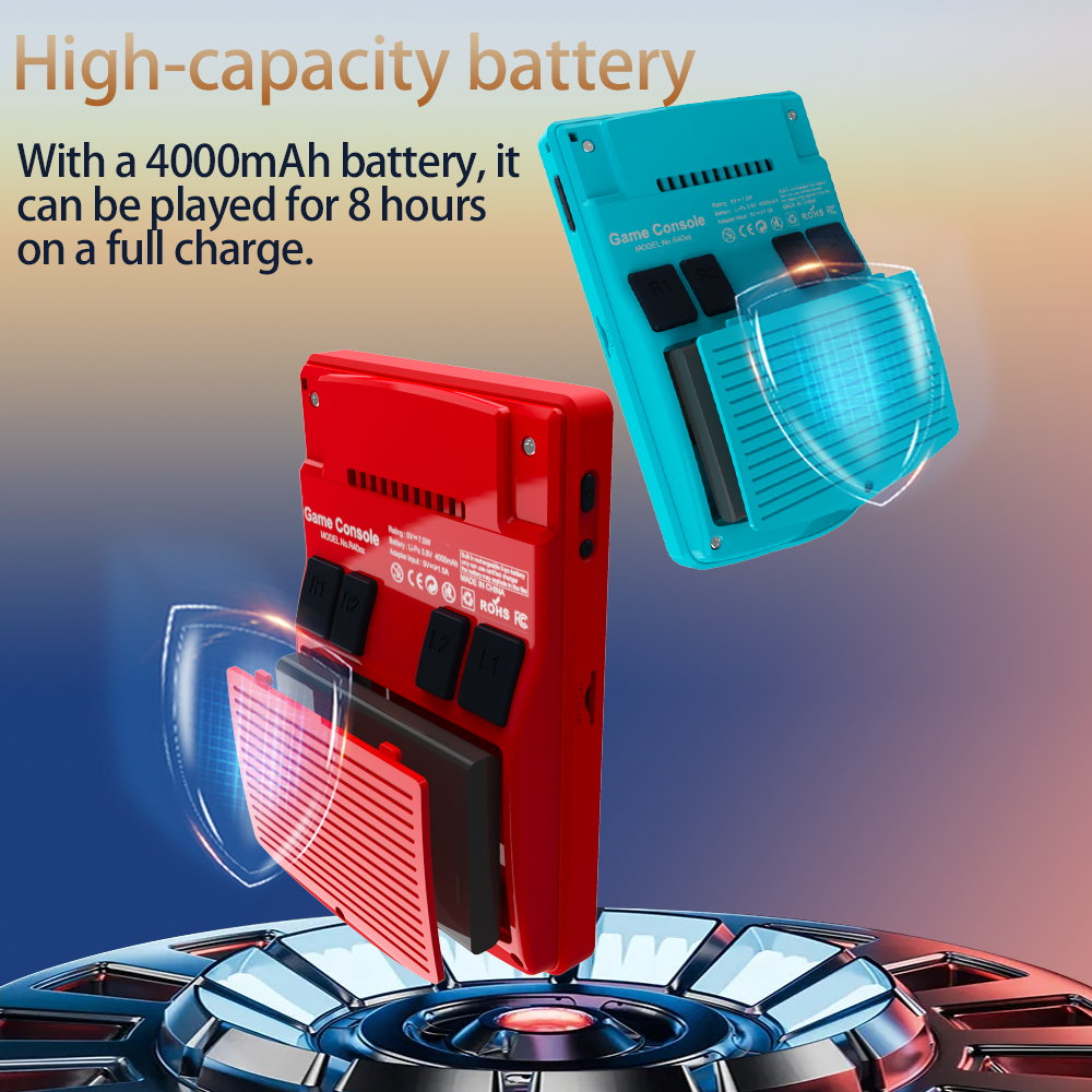 BOYHOM R40XX Handheld Game Con - Retro Gaming Linux ulasan dan harga