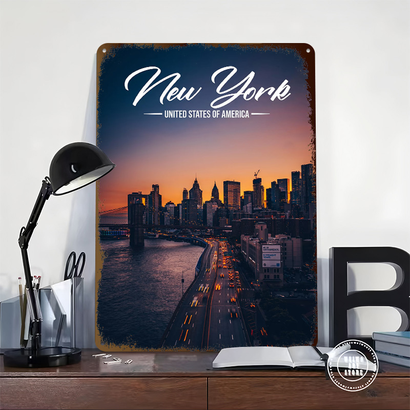 New York Printed Poster Custom - Retro Gaming York ulasan dan harga