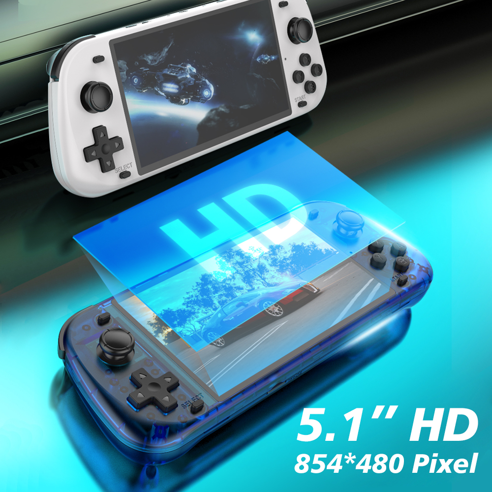 5.1inch New R50S Retro Handhel - Retro Gaming Linux ulasan dan harga