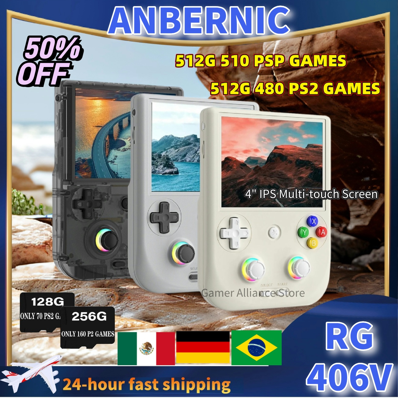 ANBERNIC RG406V RG 406V Retro  - Retro Gaming Qss ulasan dan harga