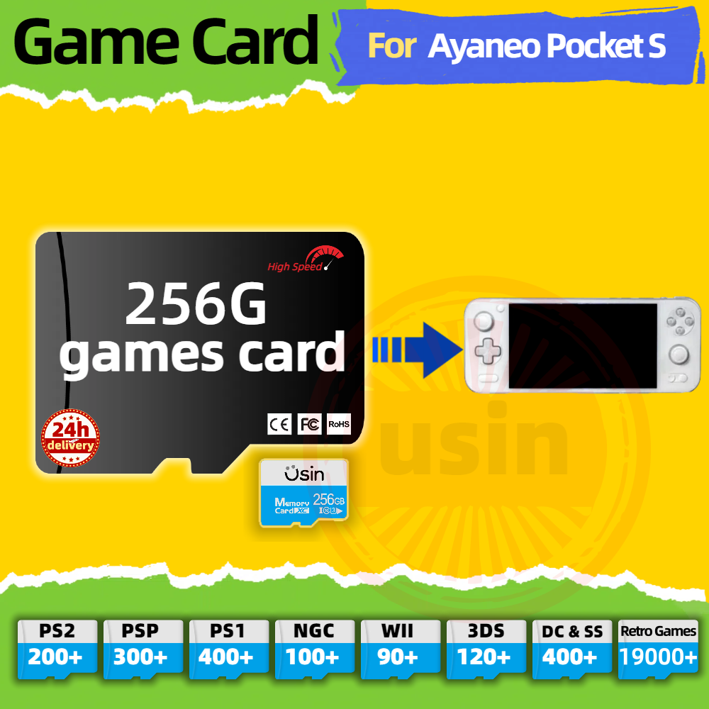 Game Card For Ayaneo Pocket S  - Retro Gaming Devices ulasan dan harga